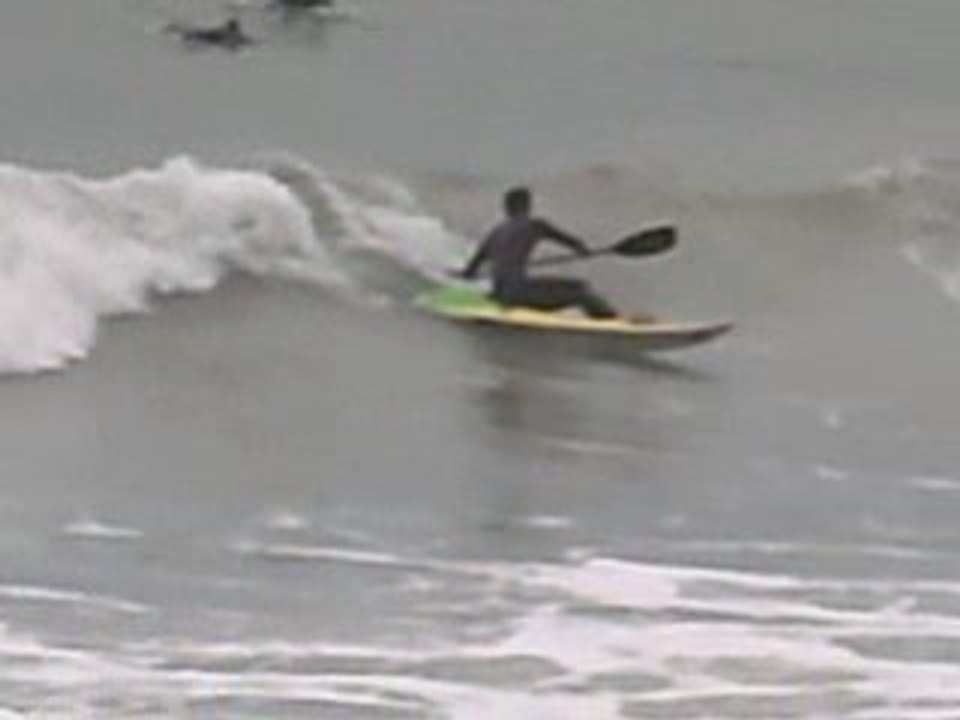 Wave ski treompan