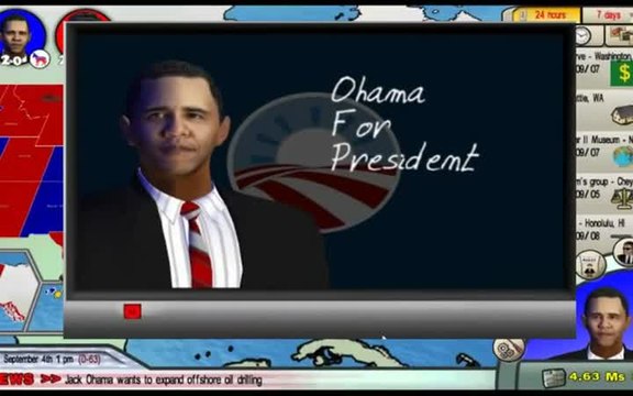 The Race for the White House : Trailer de lancement US