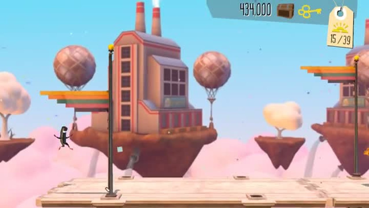 Bit.Trip Presents : Runner 2 - Future Legend of Rhythm Alien : Niveau 1