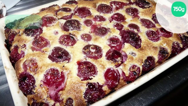 Clafoutis aux cerises revisité
