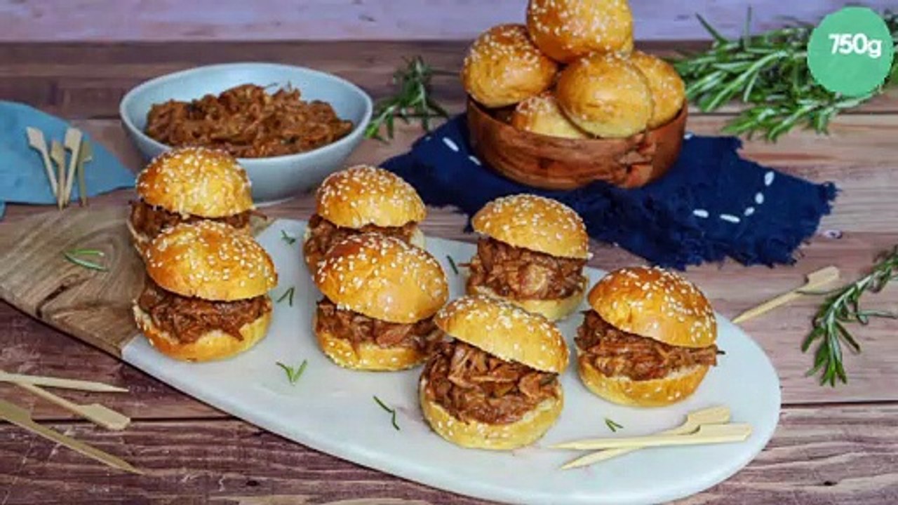 Pulled lamb express (effiloché d'agneau)