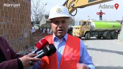 Cono aşireti üyelerinin yaşadığı mahallede yıkım yeniden başladı