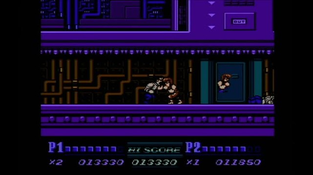 Double Dragon II : The Revenge : Pas 1, mais 2 dragons !