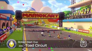 Mario Kart 8 Deluxe - 150cc 3DS Toad Circuit (Link Gameplay) Booster Course Pass DLC