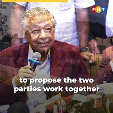 Muhyiddin met Mahathir to propose cooperation in GE15, but an alliance unlikely, says Mukhriz