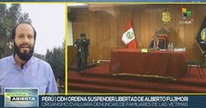 CIDH suspende indulto a exmandatario peruano Alberto Fujimori
