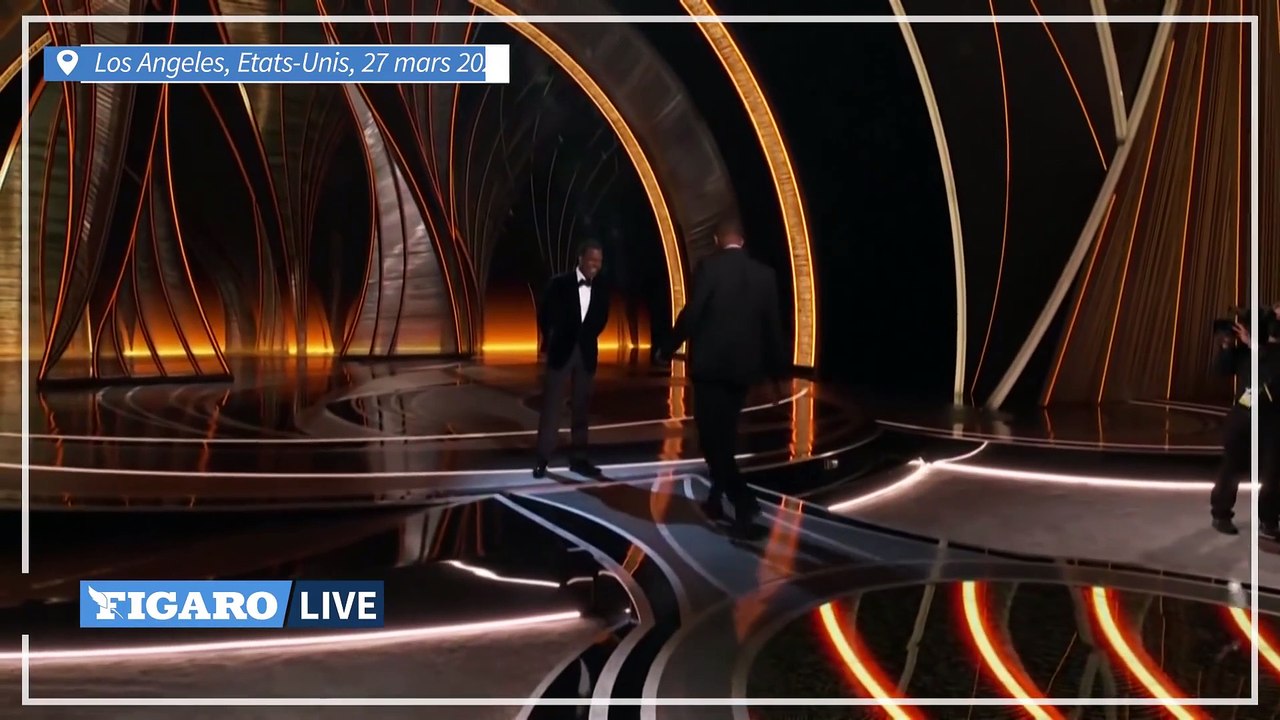 Oscars 2022_ Will Smith frappe Chris Rock sur scène choquant l'audience