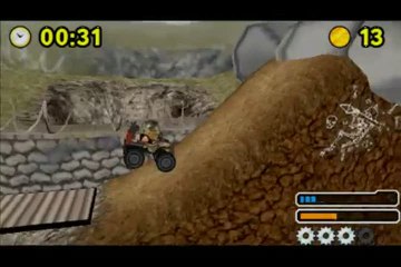 Rumble Trucks : Parcours vallonnés