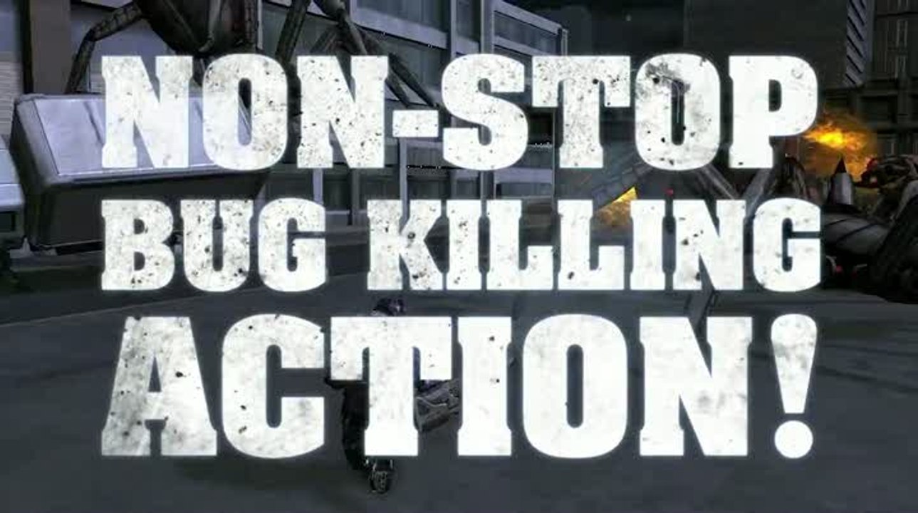 Earth Defense Force : Insect Armageddon : Trailer de lancement