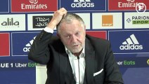 OL : Jean-Michel Aulas félicite Vincent Labrune