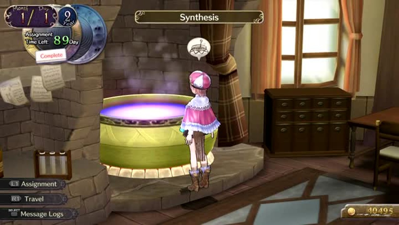 Atelier Rorona Plus : The Alchemist of Arland : La synthèse