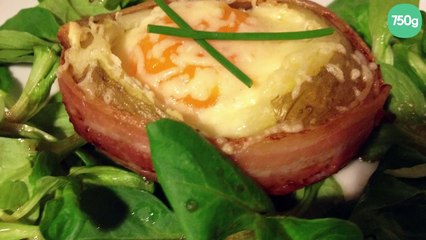 Œufs cocotte en pomme de terre