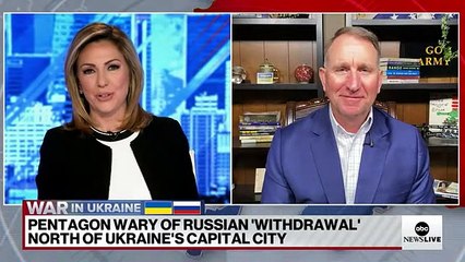 Pentagon skeptical about Russia’s ‘withdrawal’ from Kyiv