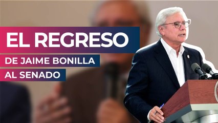 El regreso de Jaime Bonilla al Senado