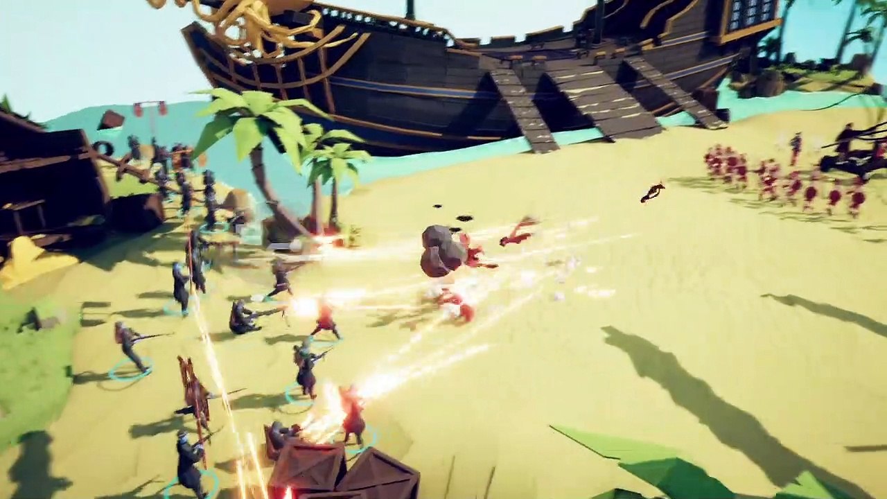 Island Invasion! D-Day Soldiers VS Every Unit Factions | Totally Accurate Battle Simulator