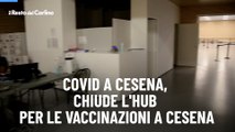 Covid a cesena, chiude l'hub per le vaccinazioni a Cesena