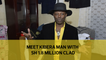 Meet Kibera man with Sh1.8 million clad