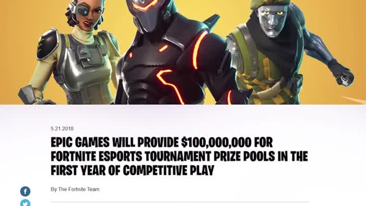 Fortnite World Cup 2019 - Trailer