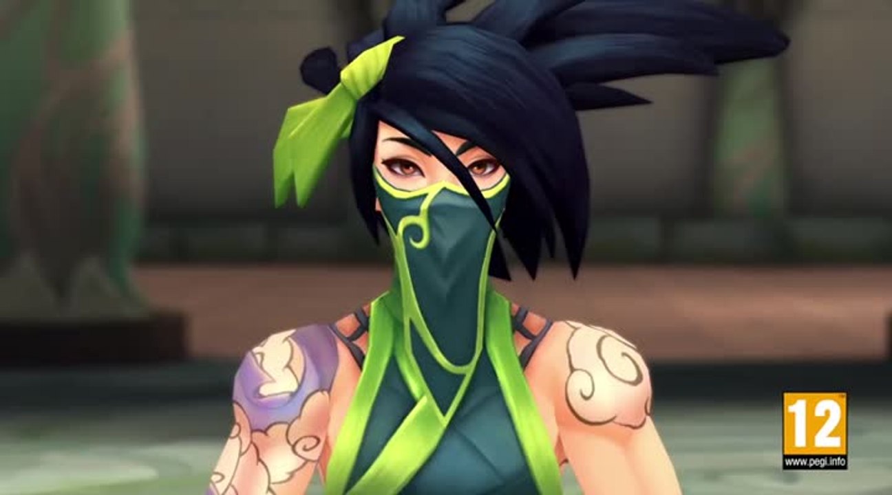 League of Legends Akali Rogue Assassin Champion...