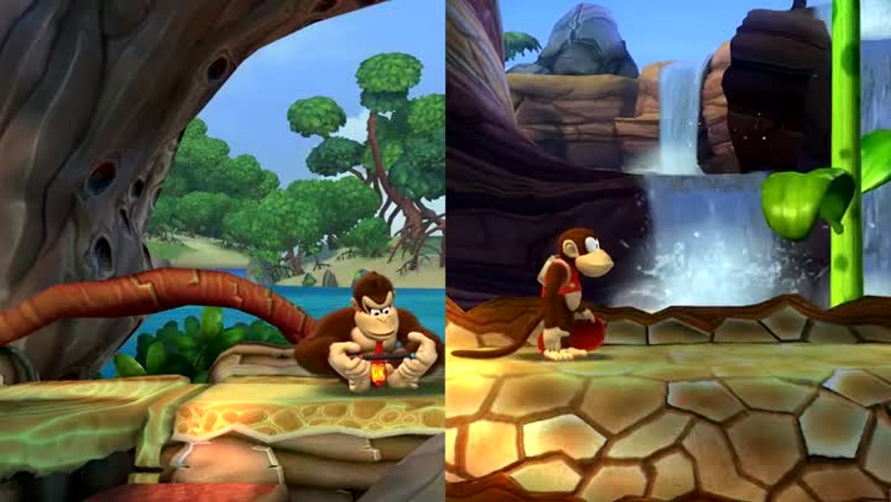 Donkey Kong Country Tropical Freeze Bande annonce de lancement