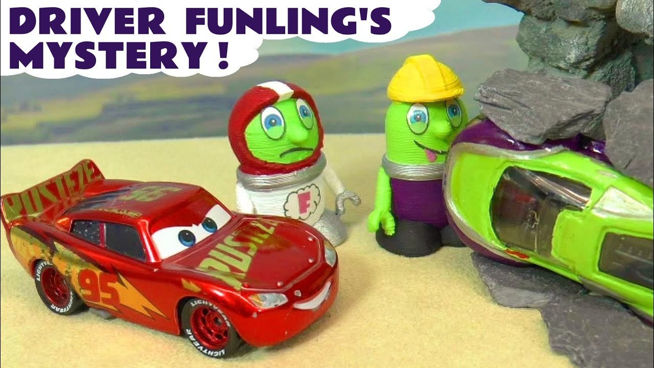 Lightning McQueen Mystery Toy Story With Cars Driver Funling in this ...