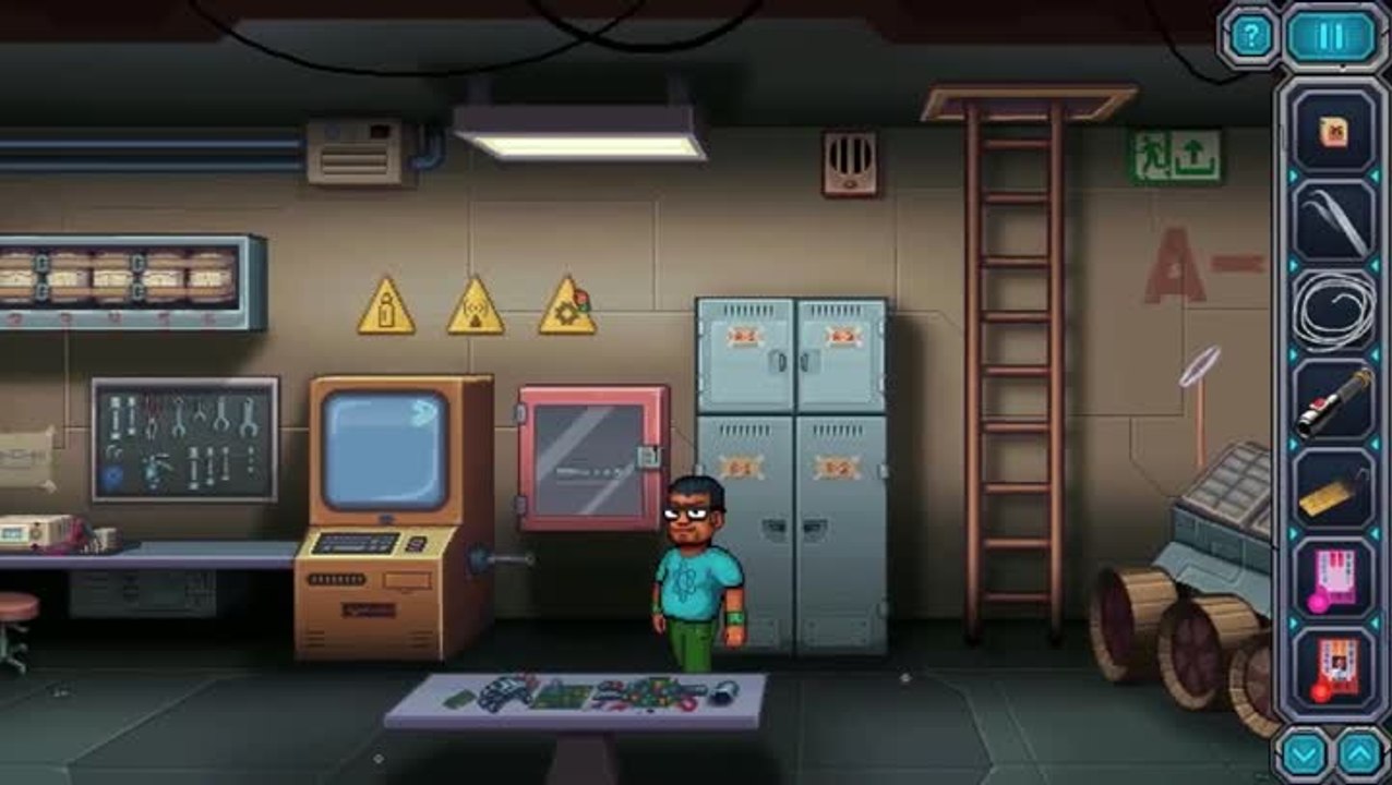 Odysseus Kosmos and his Robot Quest : Seul avec un robot dans l'espace