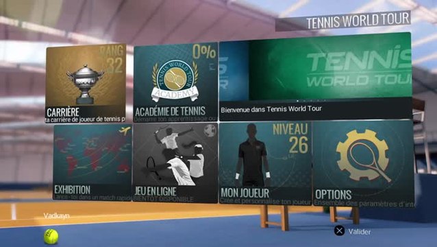 Tennis World Tour : Carrière