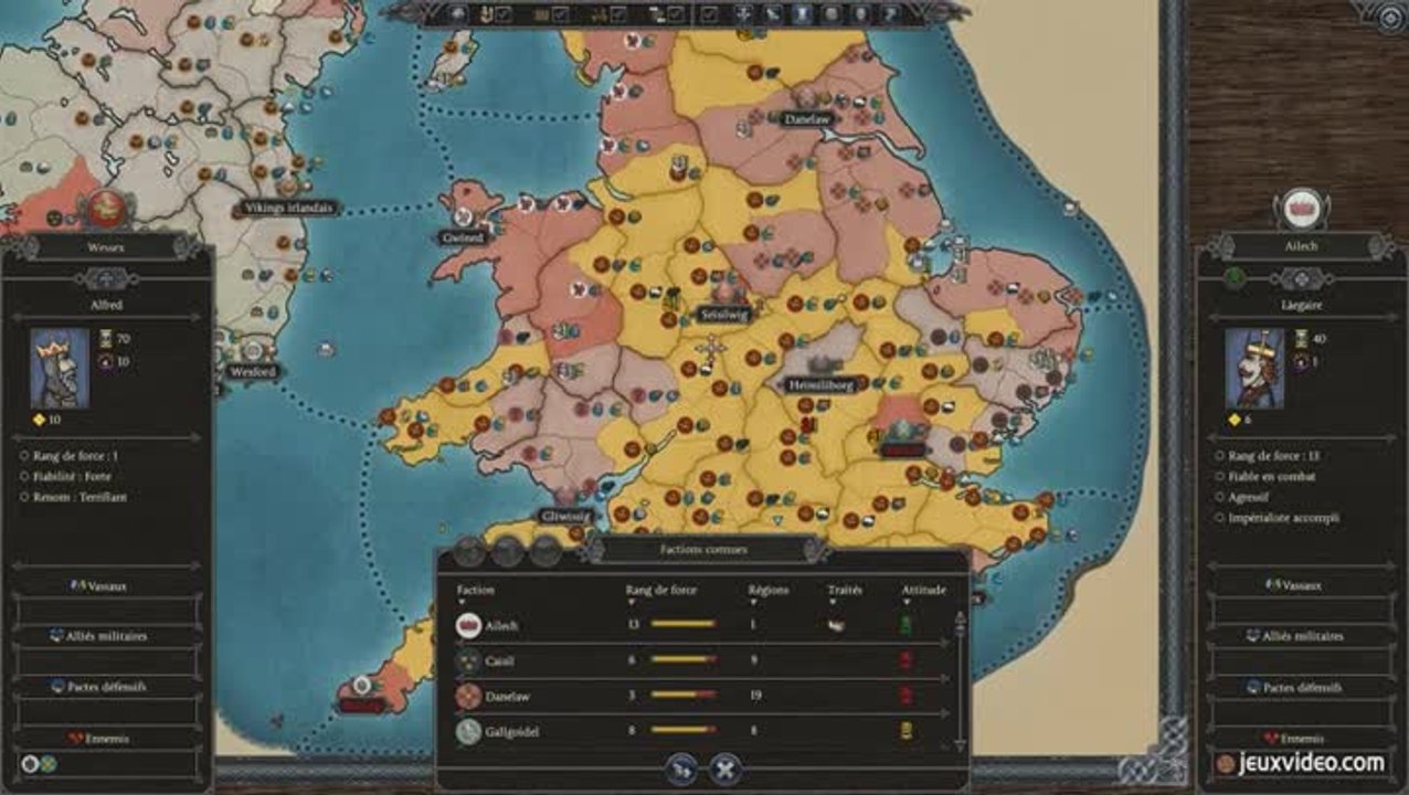 A Total War Saga : Thrones of Britannia - Diplomatie et conquête militaire