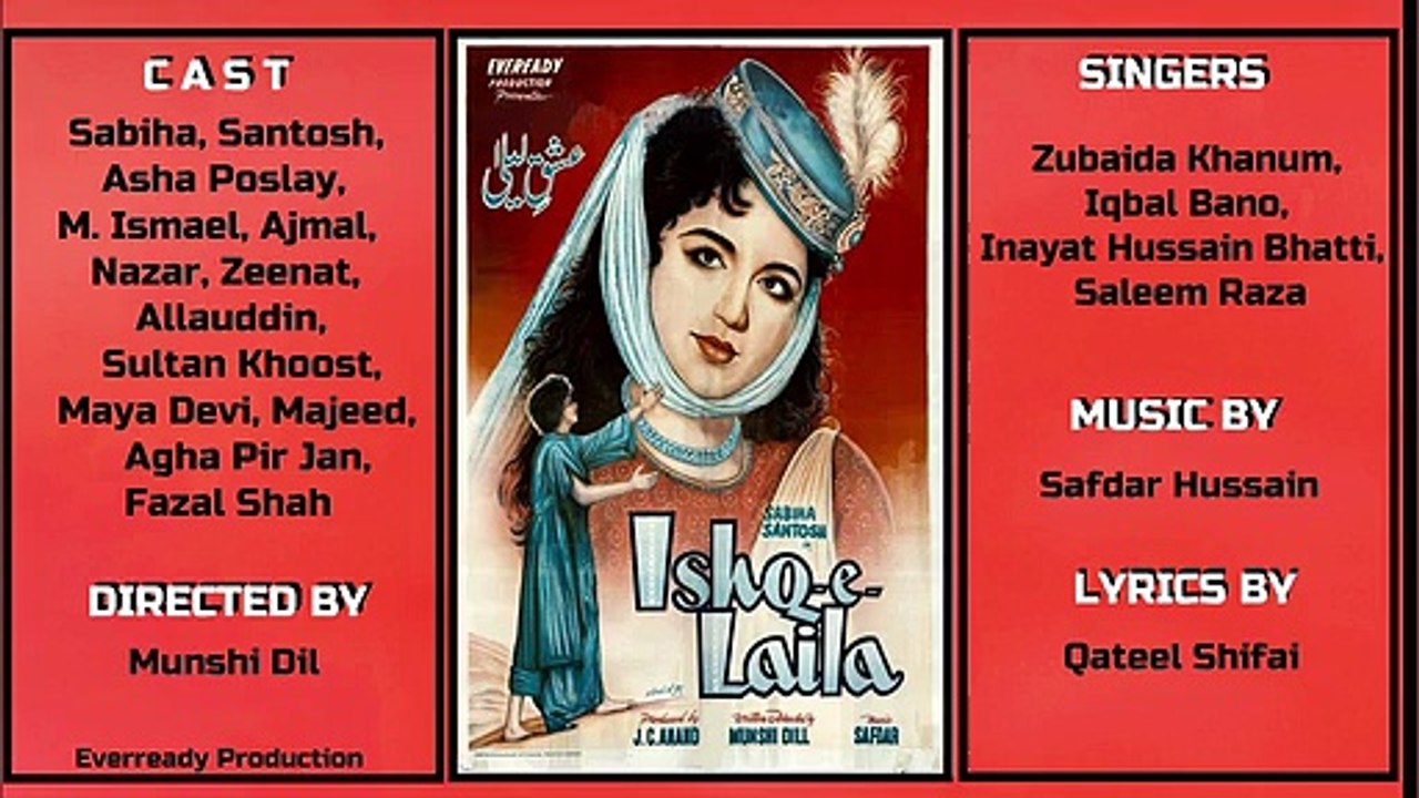 Nikkal Kar Teri Mehfil Say Yeh Deevanay Kahan Jayen   - Inayat Hussain Bhatti - Film Ishq E Laila