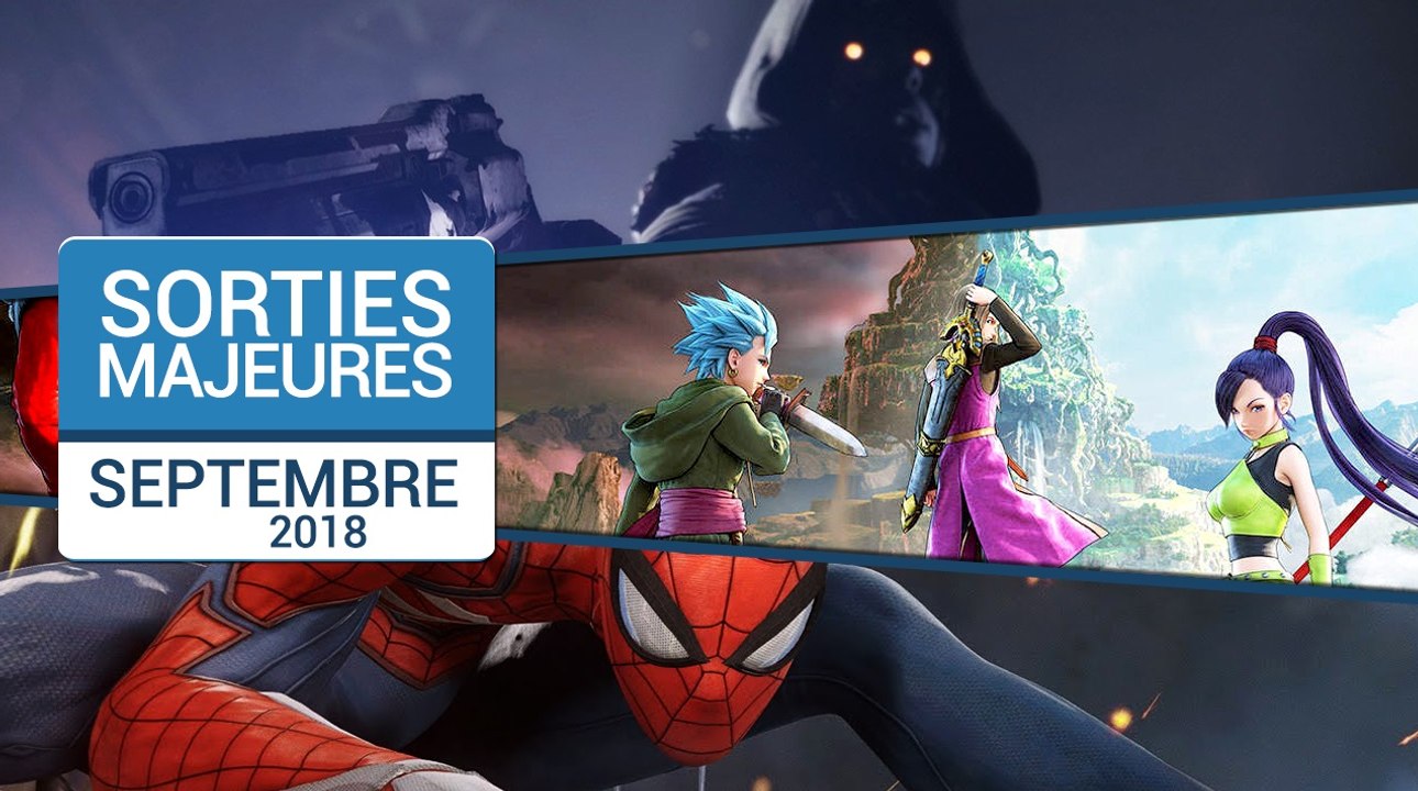Sorties majeures septembre