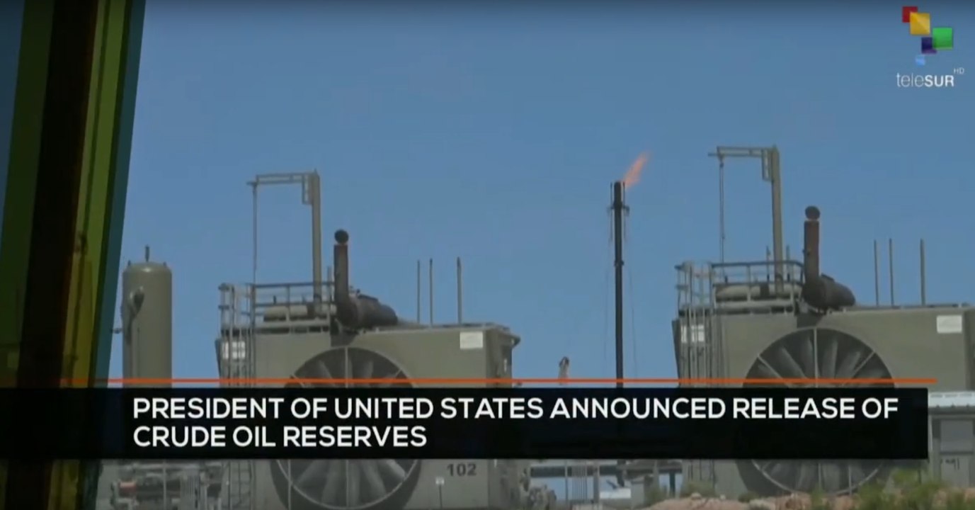 FTS 18:30 01-04: President of United States announced release of crude oil reserves