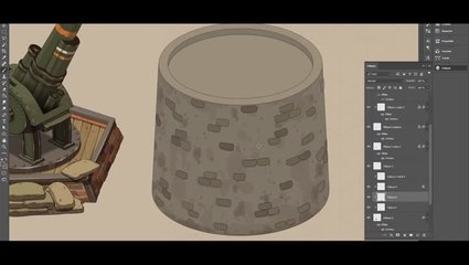 Path of Progress II Speed Painting The Fortress