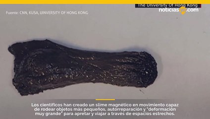 ¡Un científico jura que su robot moco magnético y viscoso no es una broma del Día de los Inocentes!