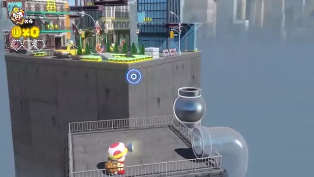 Captain Toad Treasure Tracker - Metro Kingdom Gameplay