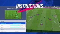 Fifa 19 - Tactiques dynamiques