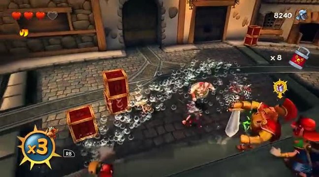 Asterix & Obelix XXL 2 - Challenges Gameplay