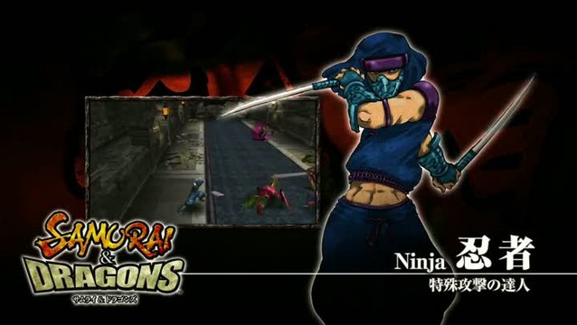Samurai & Dragons : Présentation japonaise