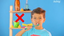 الطريقة الصحيحة لتنظيف الأسنان بالخطوات