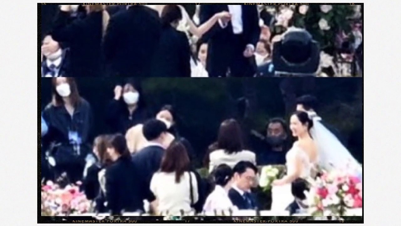 BREAKING NEWS- HYUN BIN AND SON YE JIN'S FULL WEDDING CEREMONY RELEASED! #binjinwedding #fyp