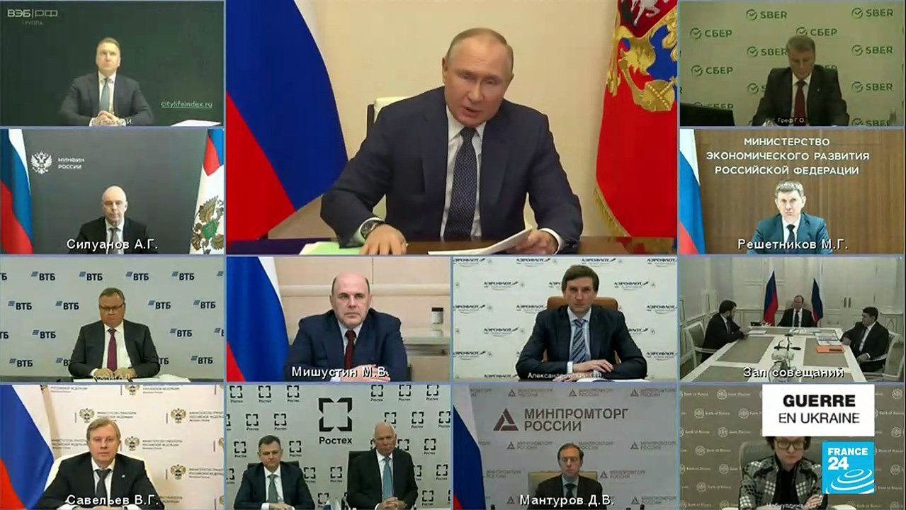 Poutine : "Dès vendredi, les pays inamicaux devront avoir des comptes en roubles pour avoir du gaz"