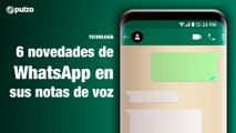 6 novedades de WhatsApp en sus notas de voz | Pulzo