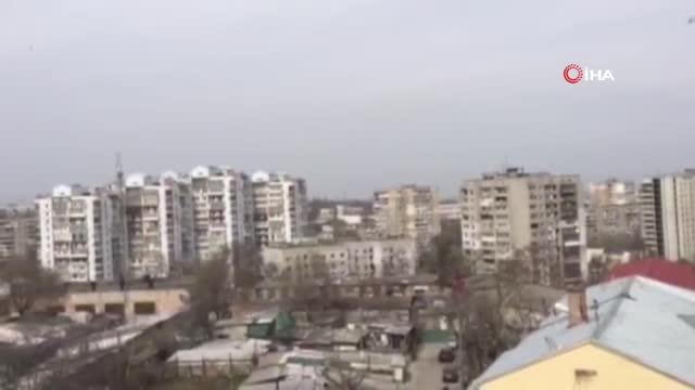 (ODESSA)- Odessa'da Hava Saldırıları Nedeniyle Siren Sesleri Yeniden Çaldı