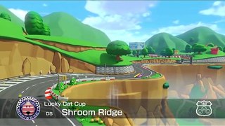 Mario Kart 8 Deluxe - 150cc DS Shroom Ridge (Rosalina Gameplay) Booster Course Pass DLC