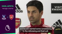 Refs 'have to protect our best players' - Arteta