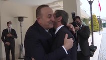 Son dakika haber... Çavuşoğlu, KKTC Dışişleri Bakanı Ertuğruloğlu ile görüştü