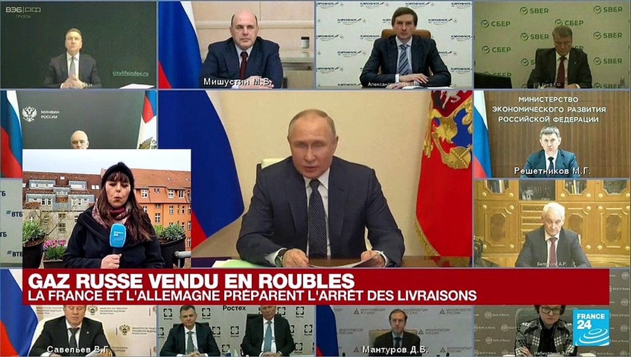 Gaz russe : Berlin et Paris se "préparent" à un arrêt éventuel des livraisons