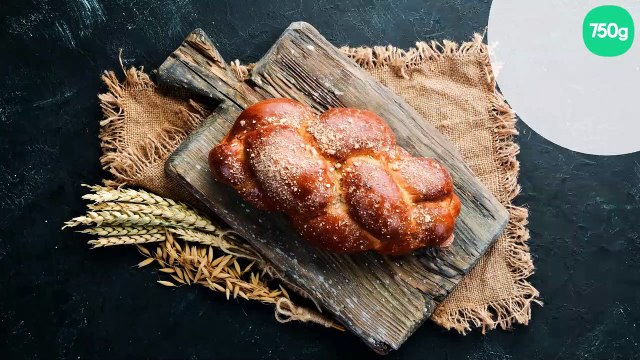 Brioche tressée au yaourt