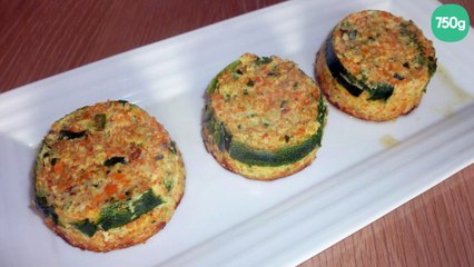 Download Video: Timbales aux carottes et aux courgettes