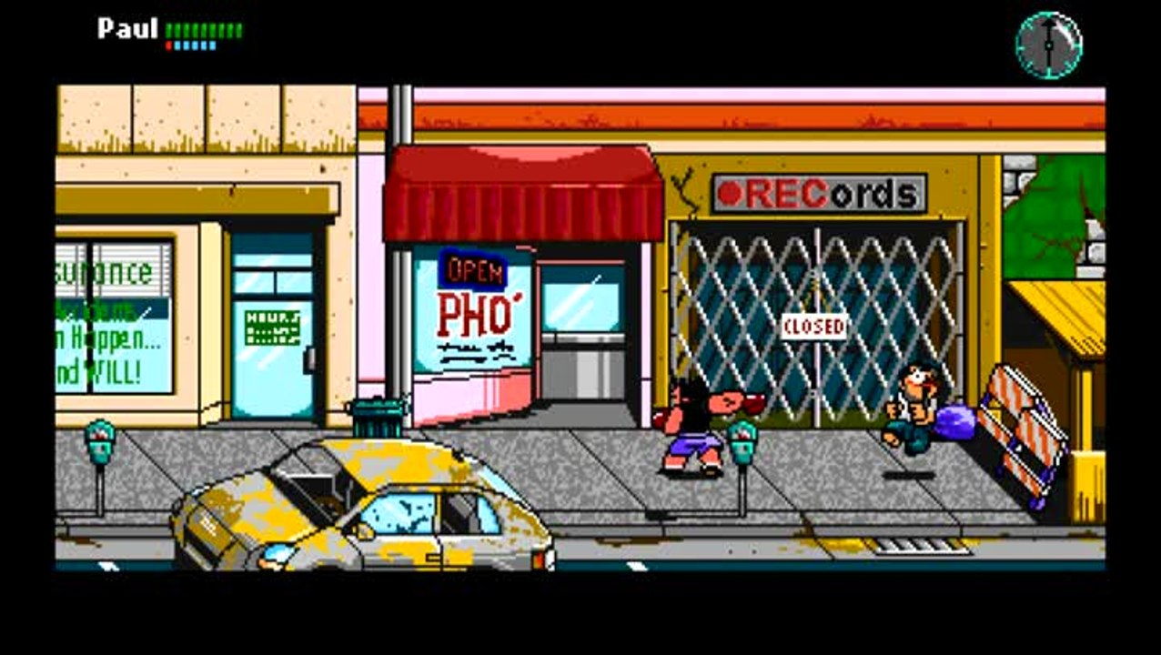 River City Ransom Underground : Les combats