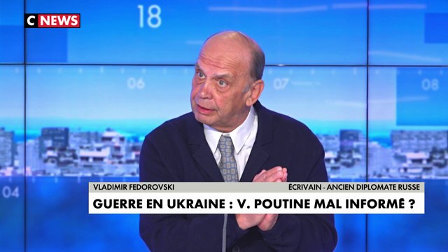 Vladimir Fédorovski : «Aujourd’hui, la désinformation et la propagande deviennent la politique réelle»